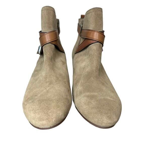 Coach Pauline Women Ankle Bootie Greay sz 10 - Picture 6 of 10